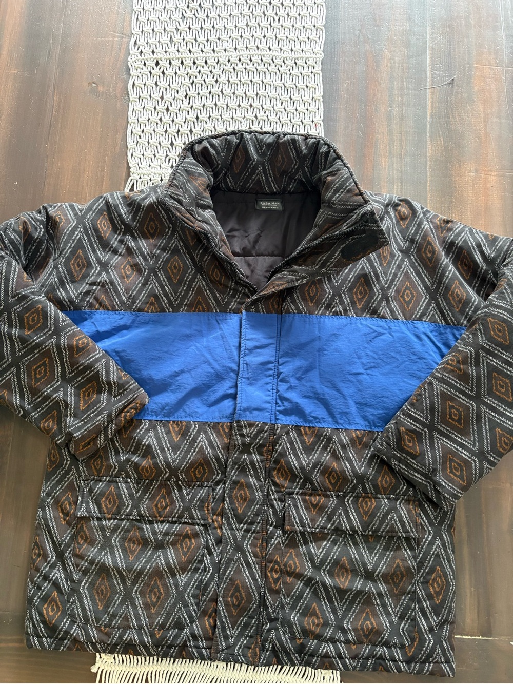 Zara Man puffer jacket